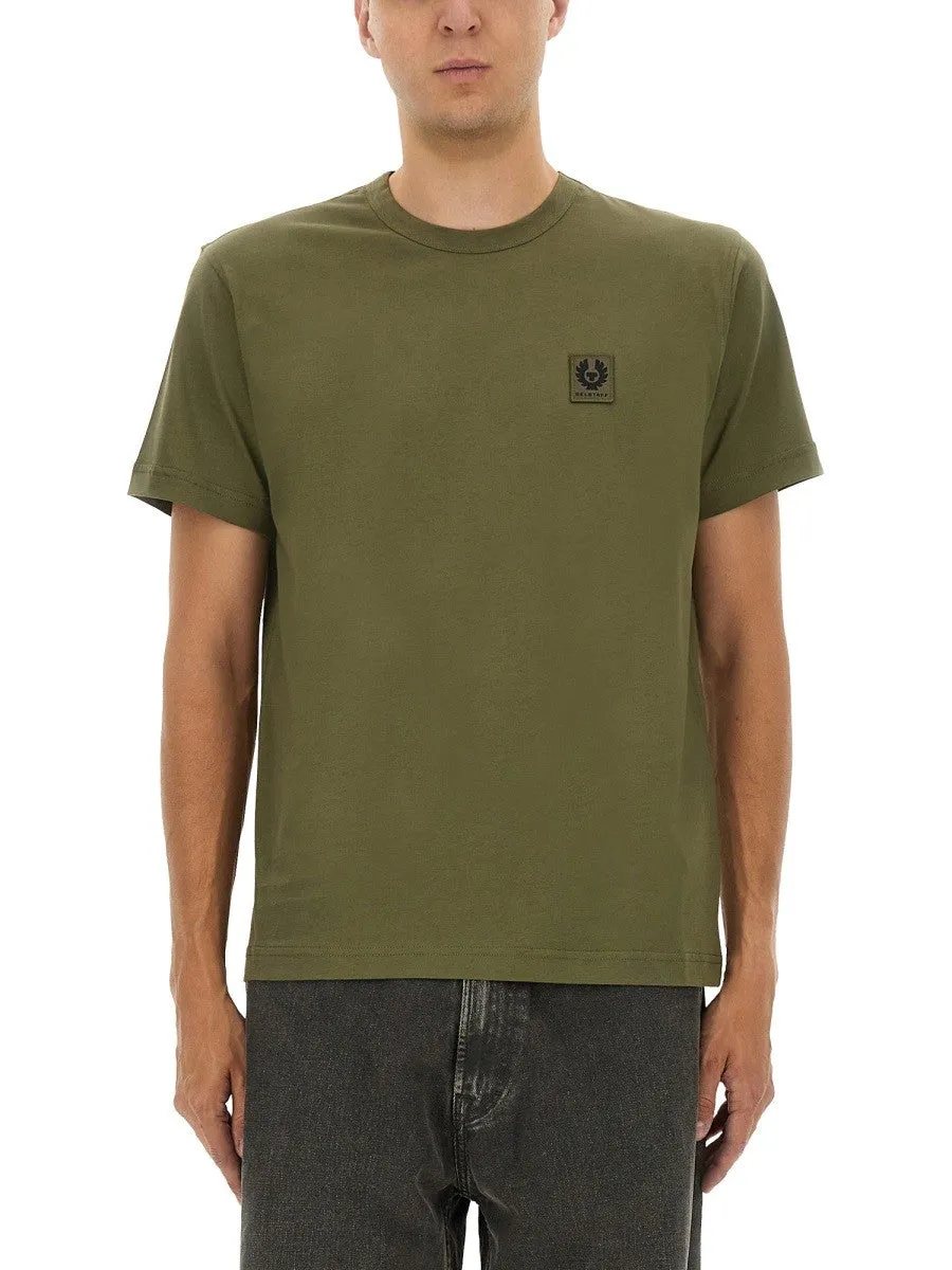 BELSTAFF T-SHIRT WITH LOGO PATCH sold by Siebentaschen