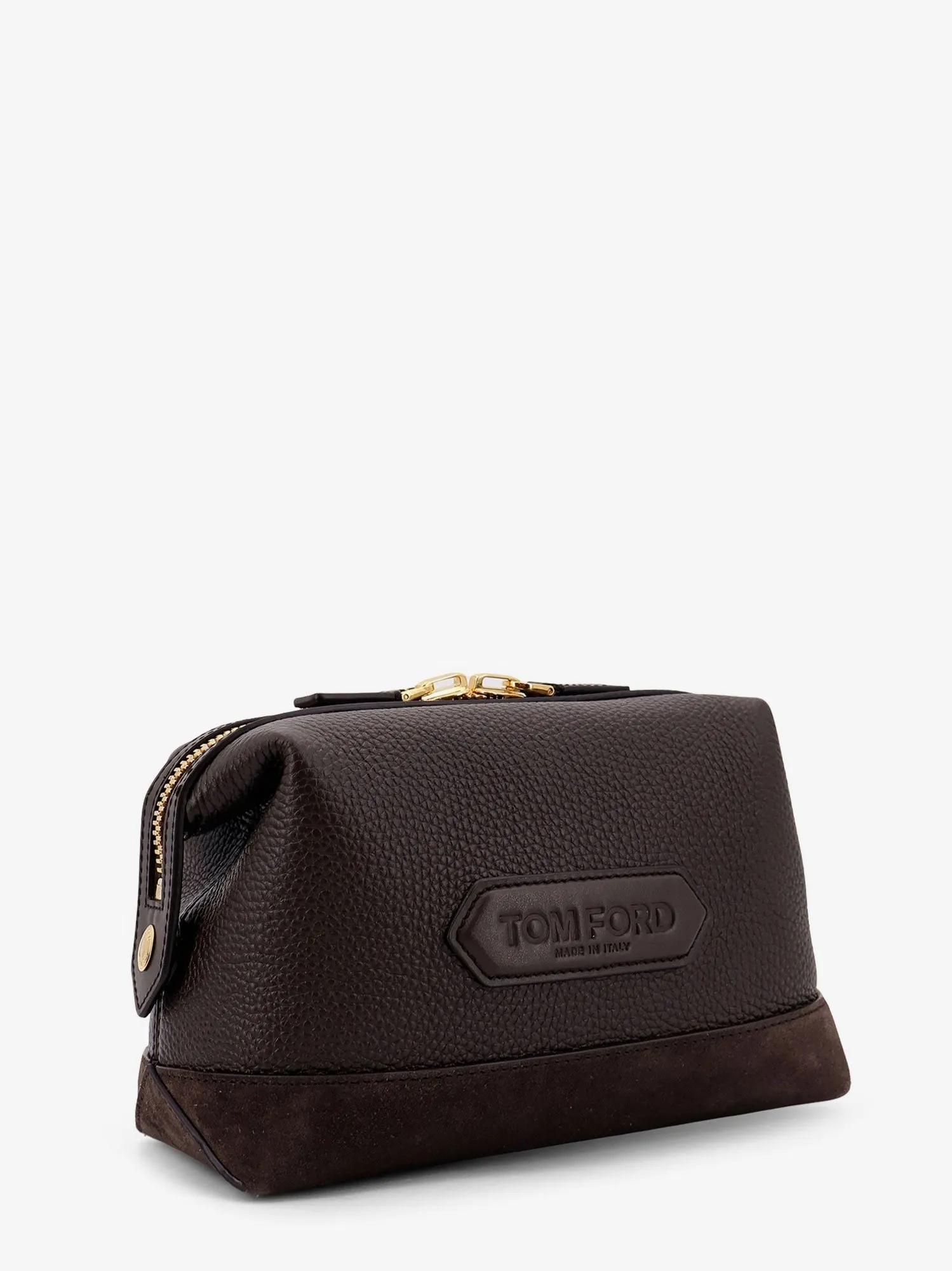 TOM FORD Suede and leather clutch sold by Siebentaschen product image thumbnail 3