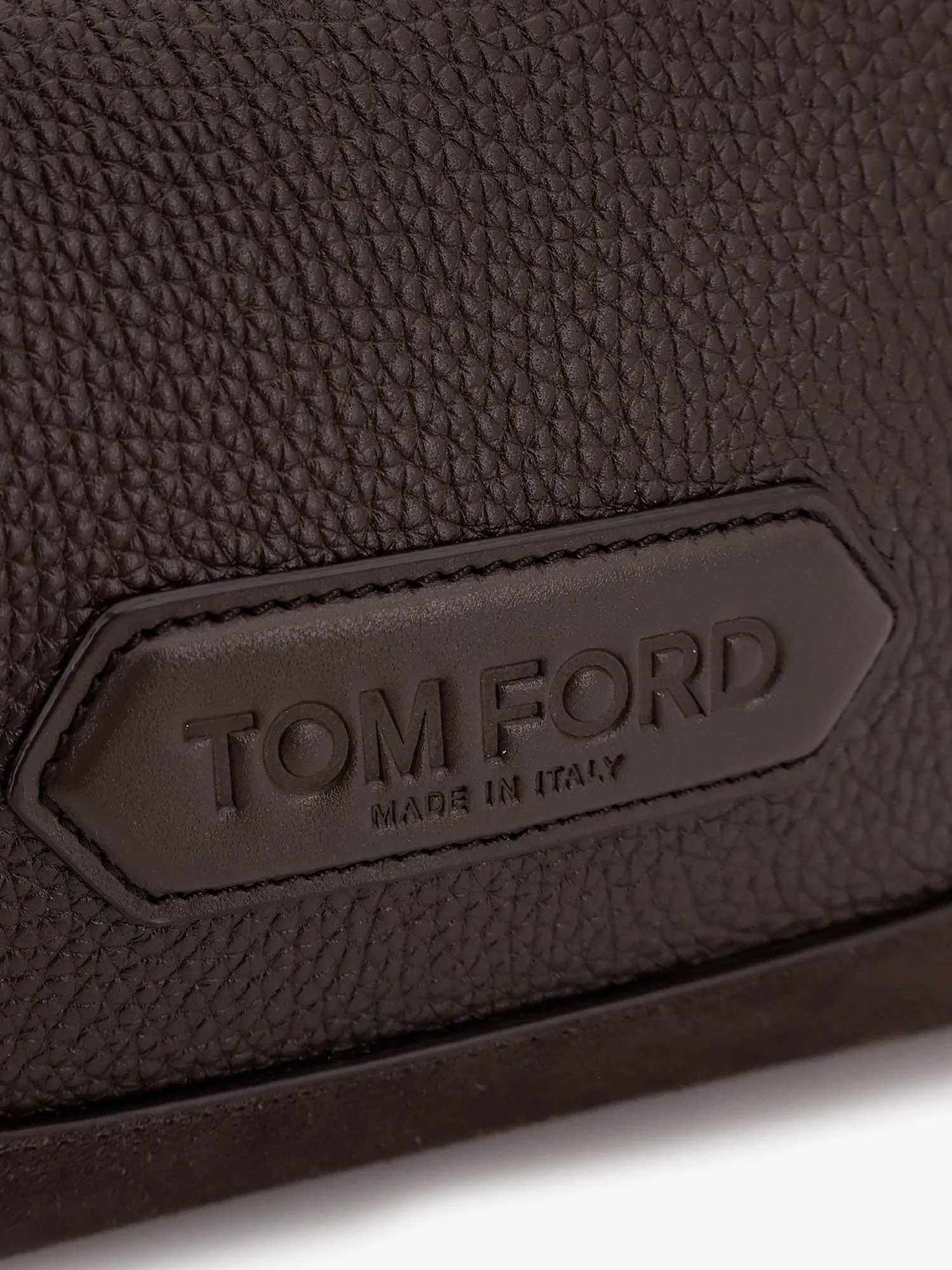 TOM FORD Suede and leather clutch sold by Siebentaschen product image thumbnail 5