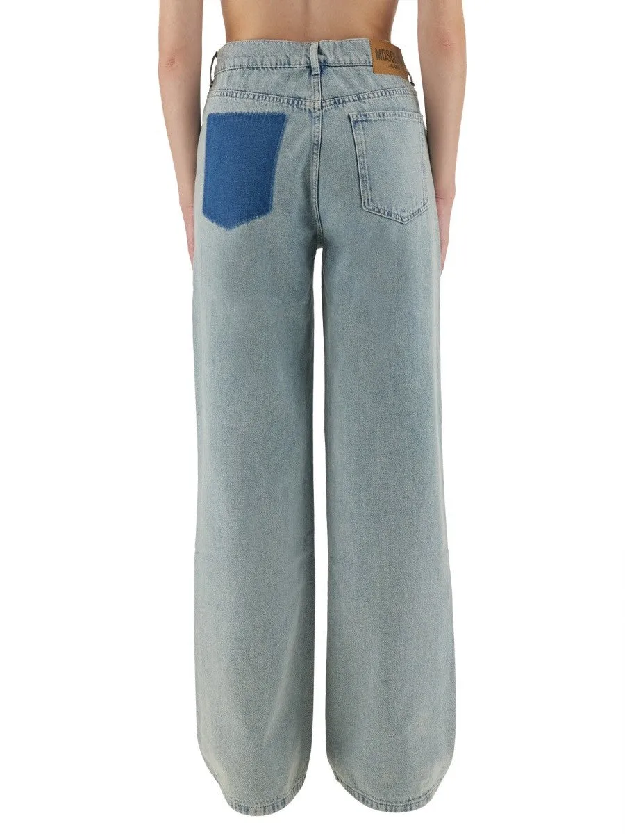 MOSCHINO JEANS JEANS WIDE LEG sold by Siebentaschen