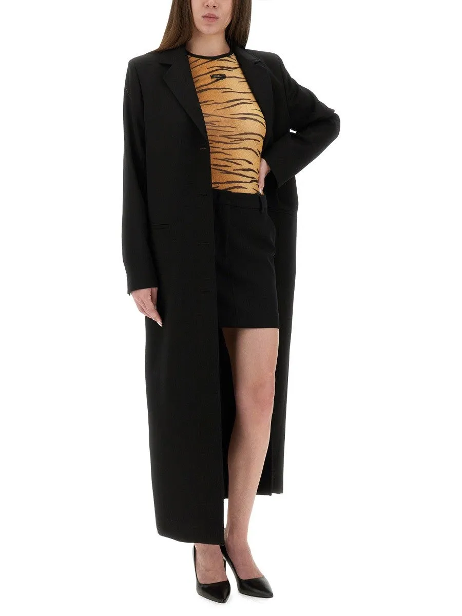 MOSCHINO JEANS MESH TOP WITH ANIMAL PRINT sold by Siebentaschen product image thumbnail 4