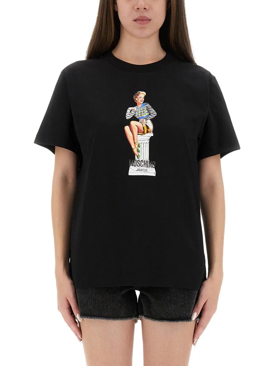 MOSCHINO JEANS T-SHIRT WITH PRINT sold by Siebentaschen product image thumbnail 3