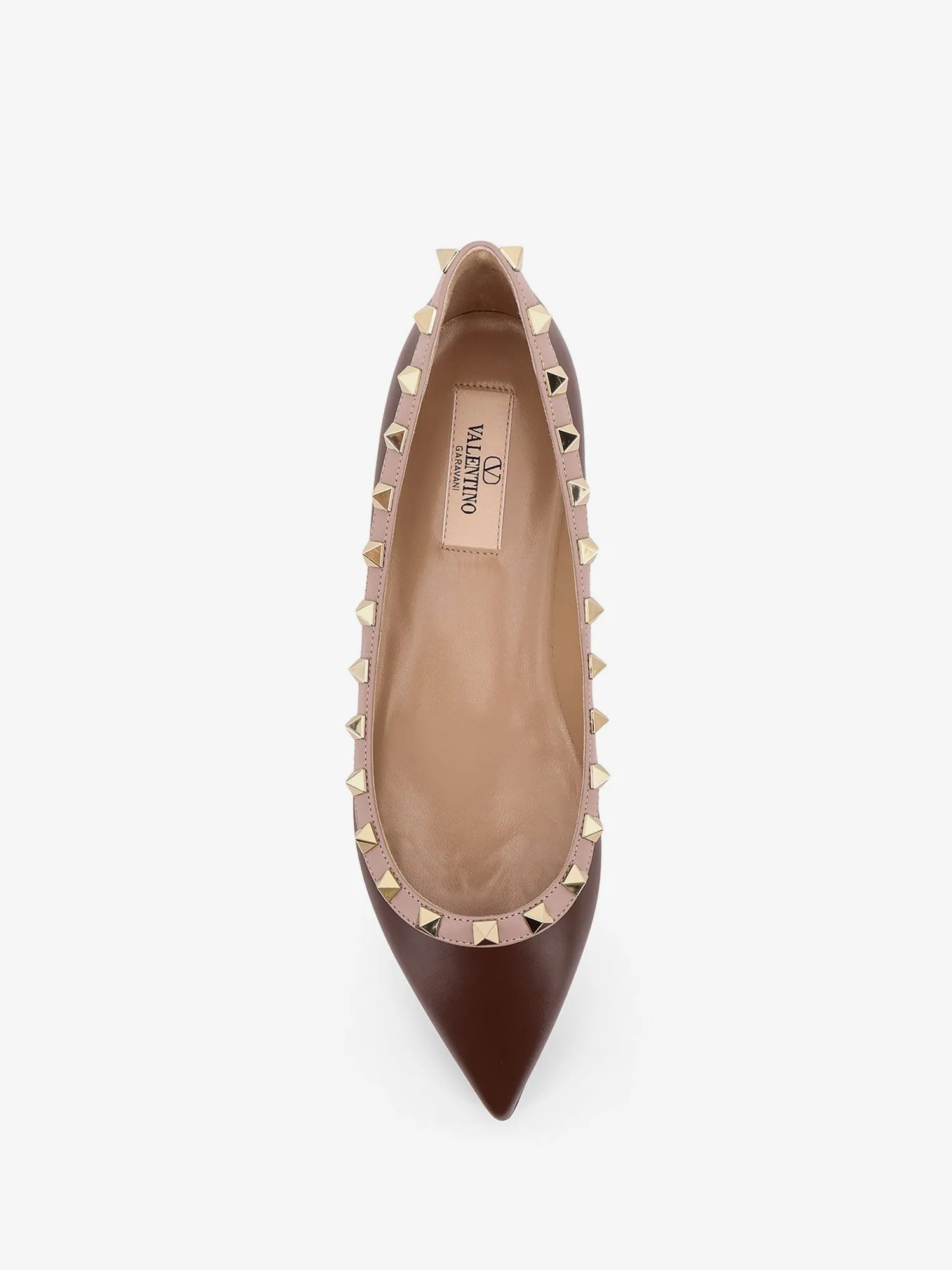 Valentino Garavani Rockstud leather ballerinas sold by Siebentaschen product image thumbnail 4