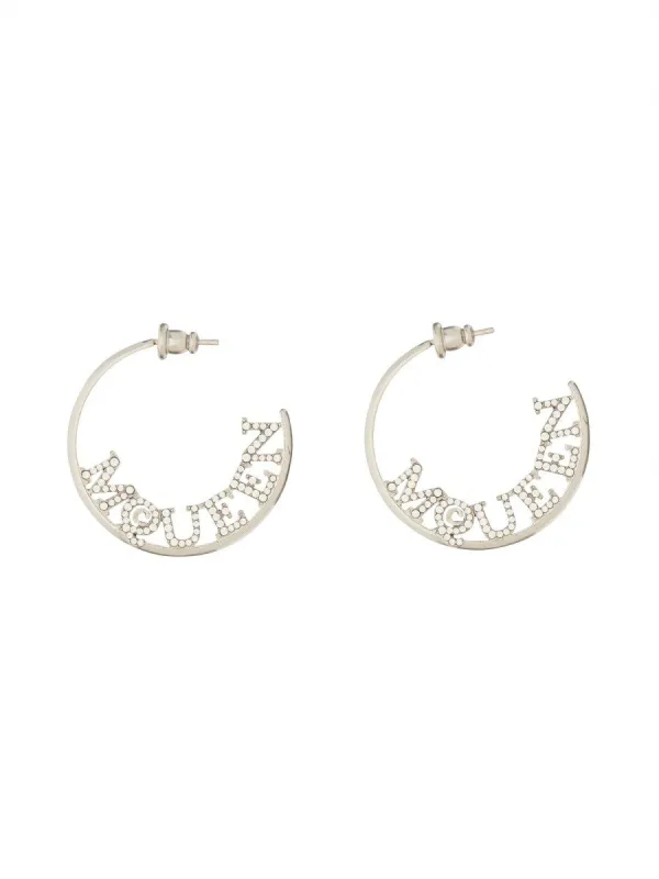 Alexander Mcqueen LOGO EARRINGS sold by Siebentaschen