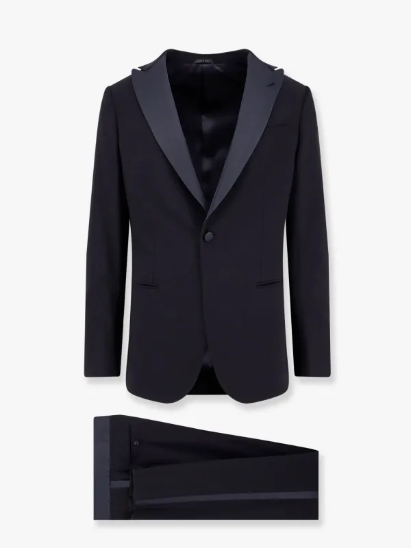 Giorgio Armani Soho virgin wool tuxedo sold by Siebentaschen
