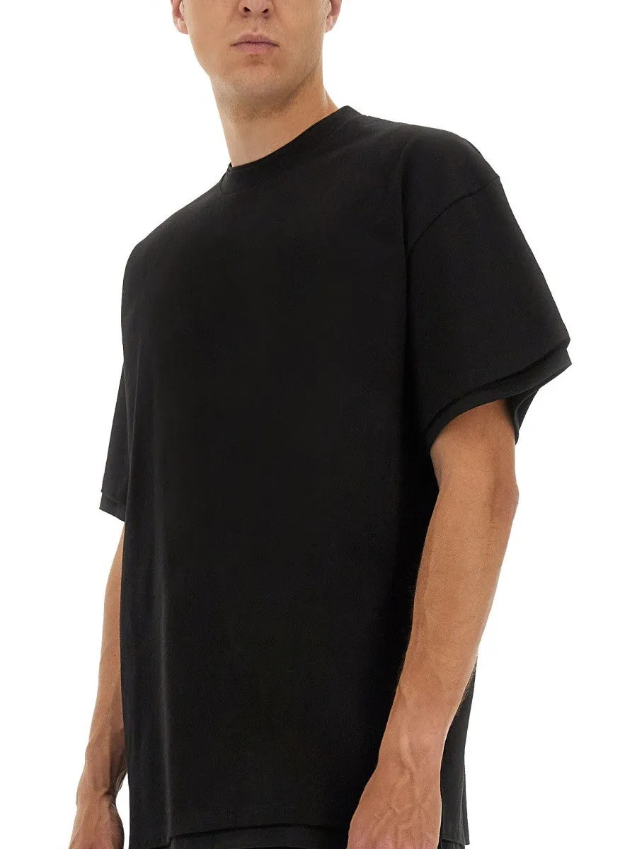 JIL SANDER DOUBLE LAYER COTTON T-SHIRT sold by Siebentaschen product image thumbnail 3