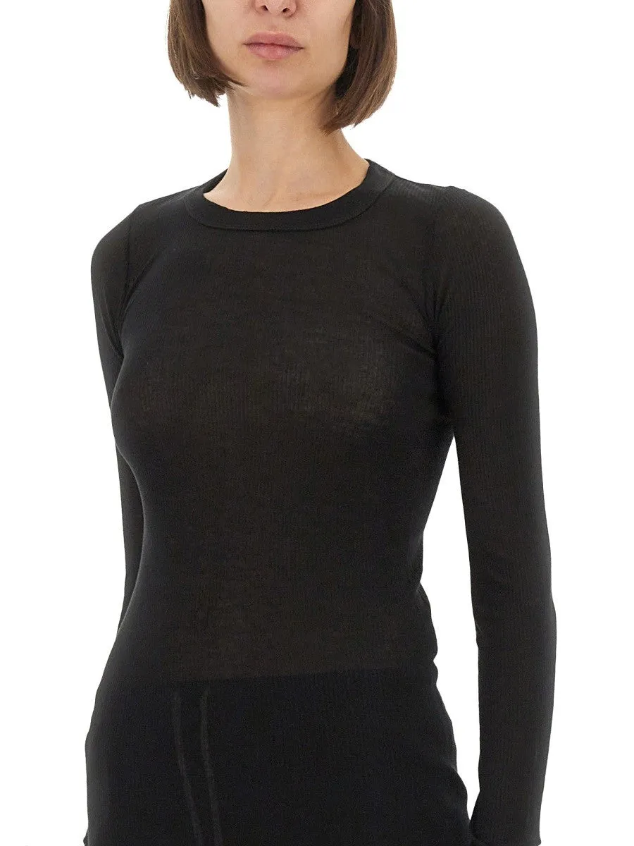 RICK OWENS "RIBBED" T-SHIRT sold by Siebentaschen product image thumbnail 4