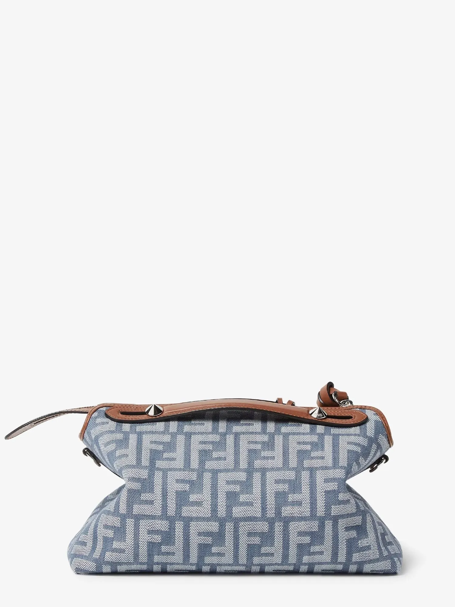 Fendi By The Way Soft Medium FF Jacquard denim crossbody bag sold by Siebentaschen product image thumbnail 2