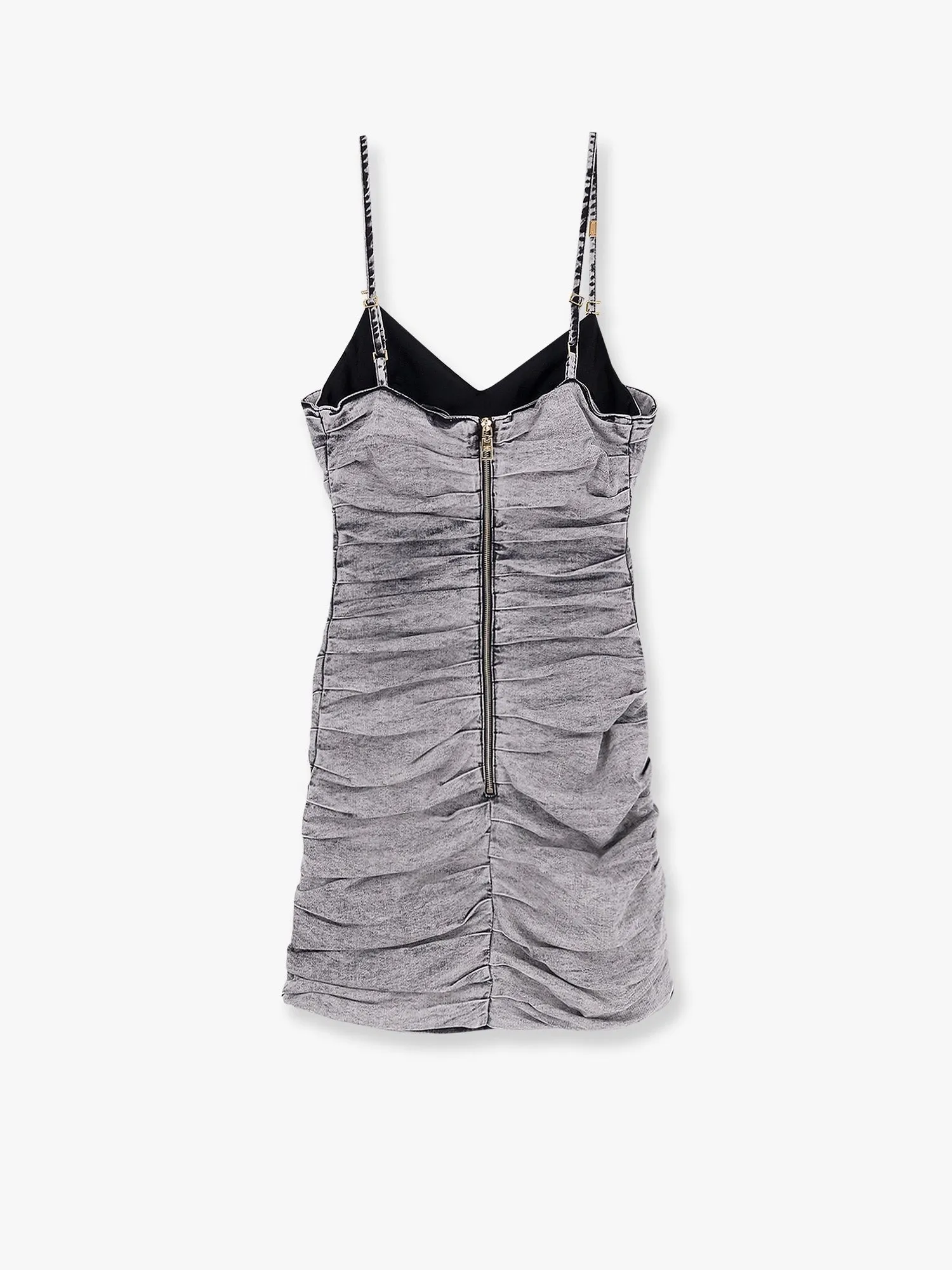 Elisabetta Franchi Denim mini dress sold by Siebentaschen product image thumbnail 2