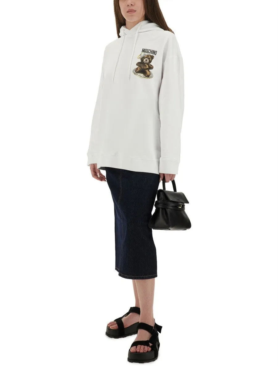 Moschino SWEATSHIRT WITH "TEDDY" PRINT sold by Siebentaschen product image thumbnail 4