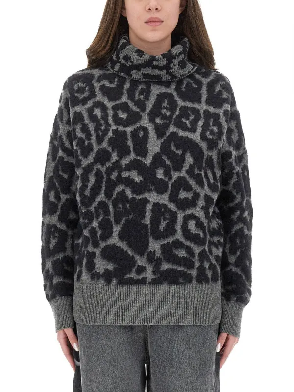 stella mccartney WOOL AND ALPACA "LEOPARD" SWEATER sold by Siebentaschen