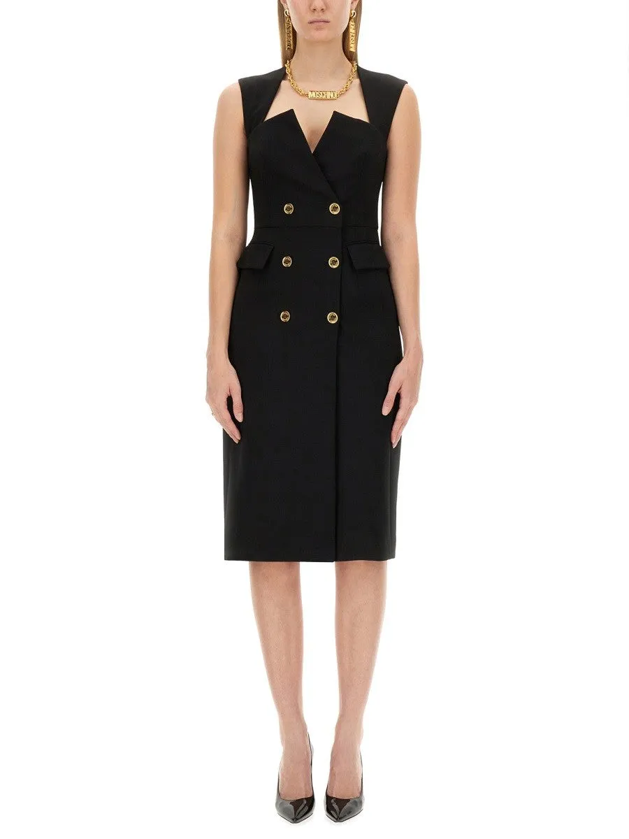Moschino CREPE DRESS sold by Siebentaschen
