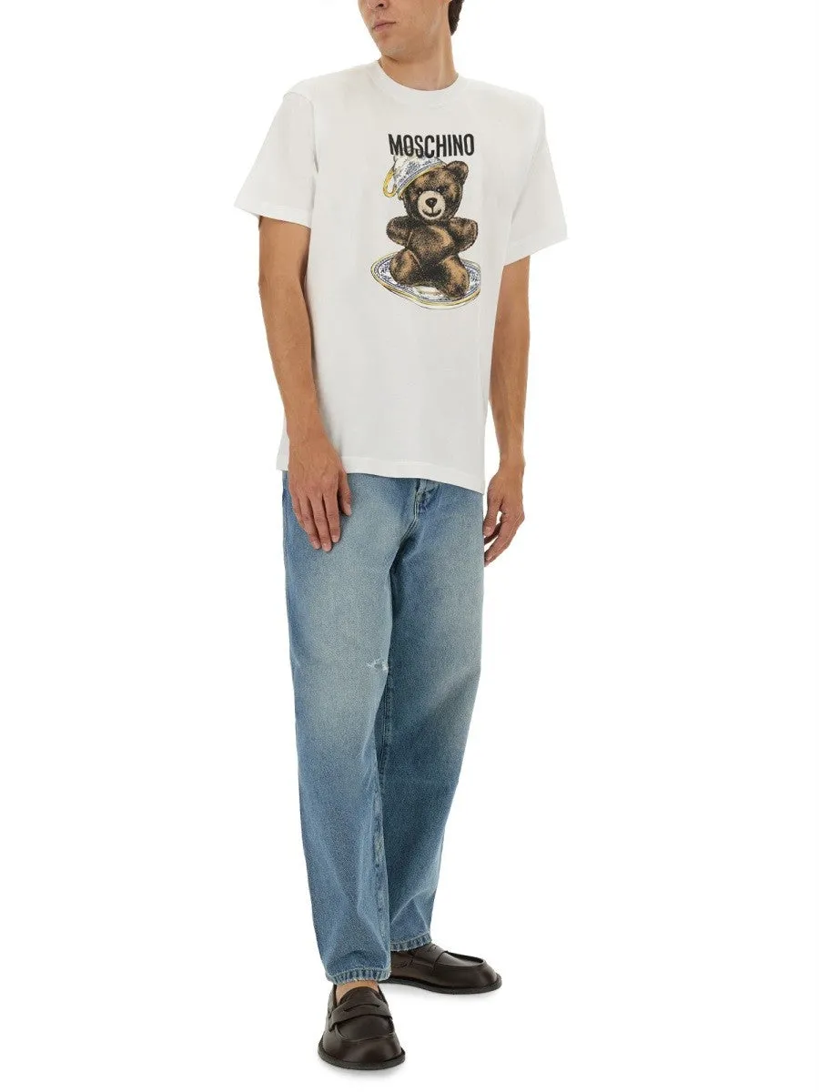 Moschino T-SHIRT WITH PRINT sold by Siebentaschen product image thumbnail 4