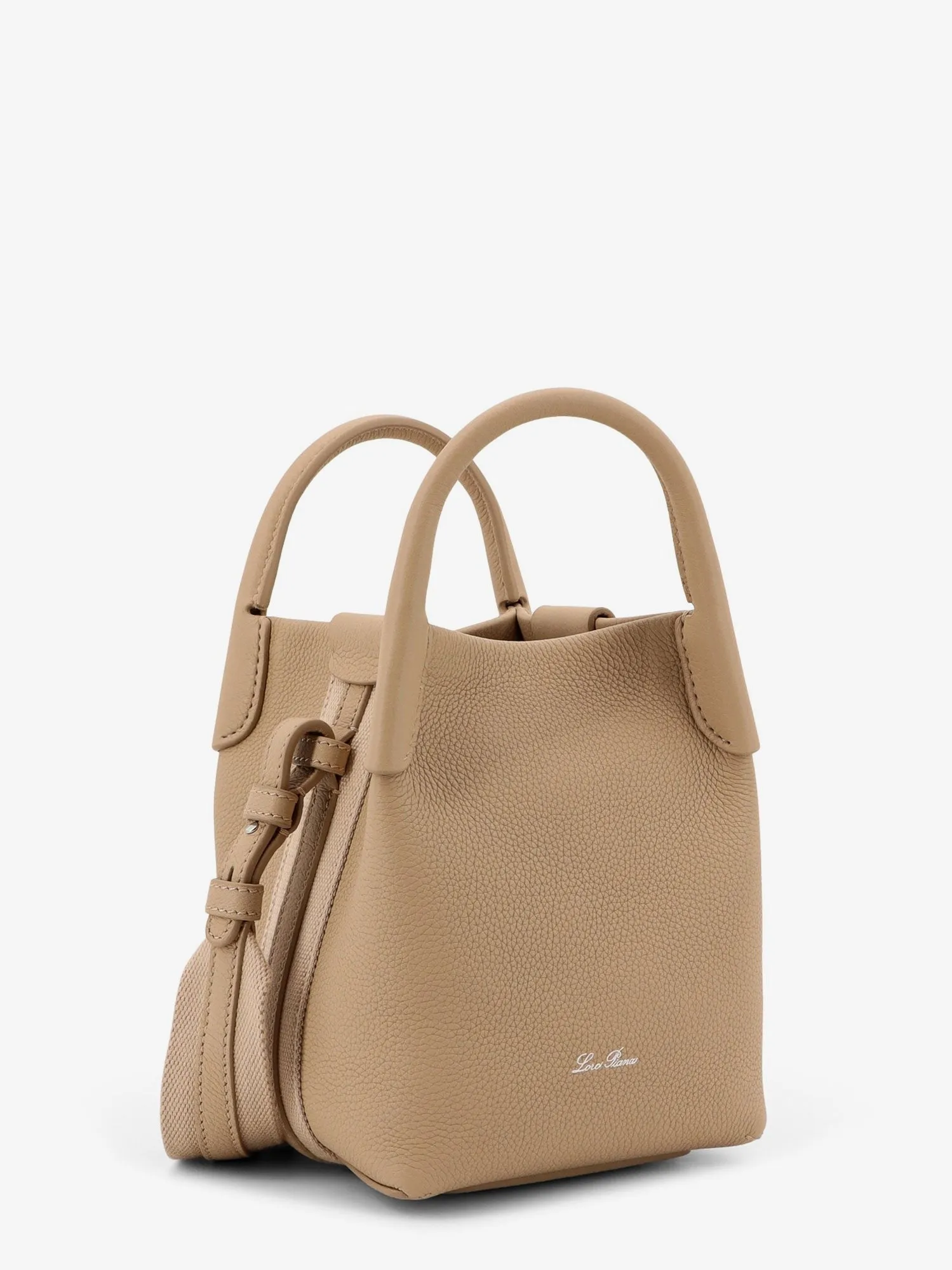 LORO PIANA Bale Micro leather bucket bag sold by Siebentaschen product image thumbnail 3