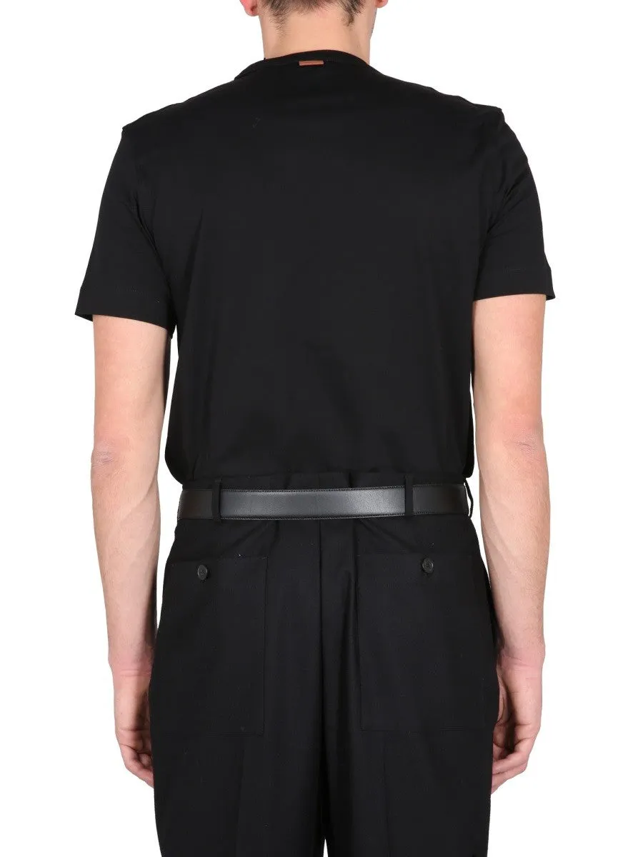 Zegna T-SHIRT WITH LOGO sold by Siebentaschen product image thumbnail 3