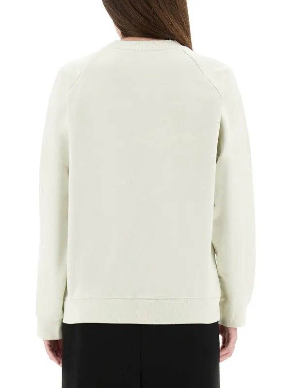 Marni WHITE COTTON SWEATSHIRT WITH TULIP PRINT sold by Siebentaschen