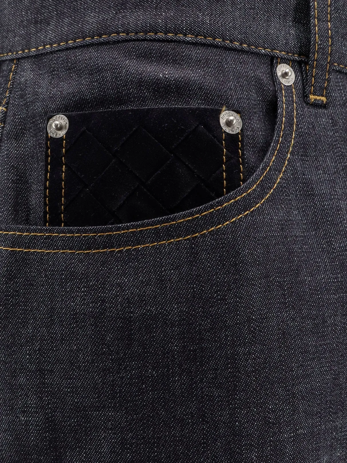 Bottega Veneta Wide leg jeans with turn up sold by Siebentaschen product image thumbnail 3