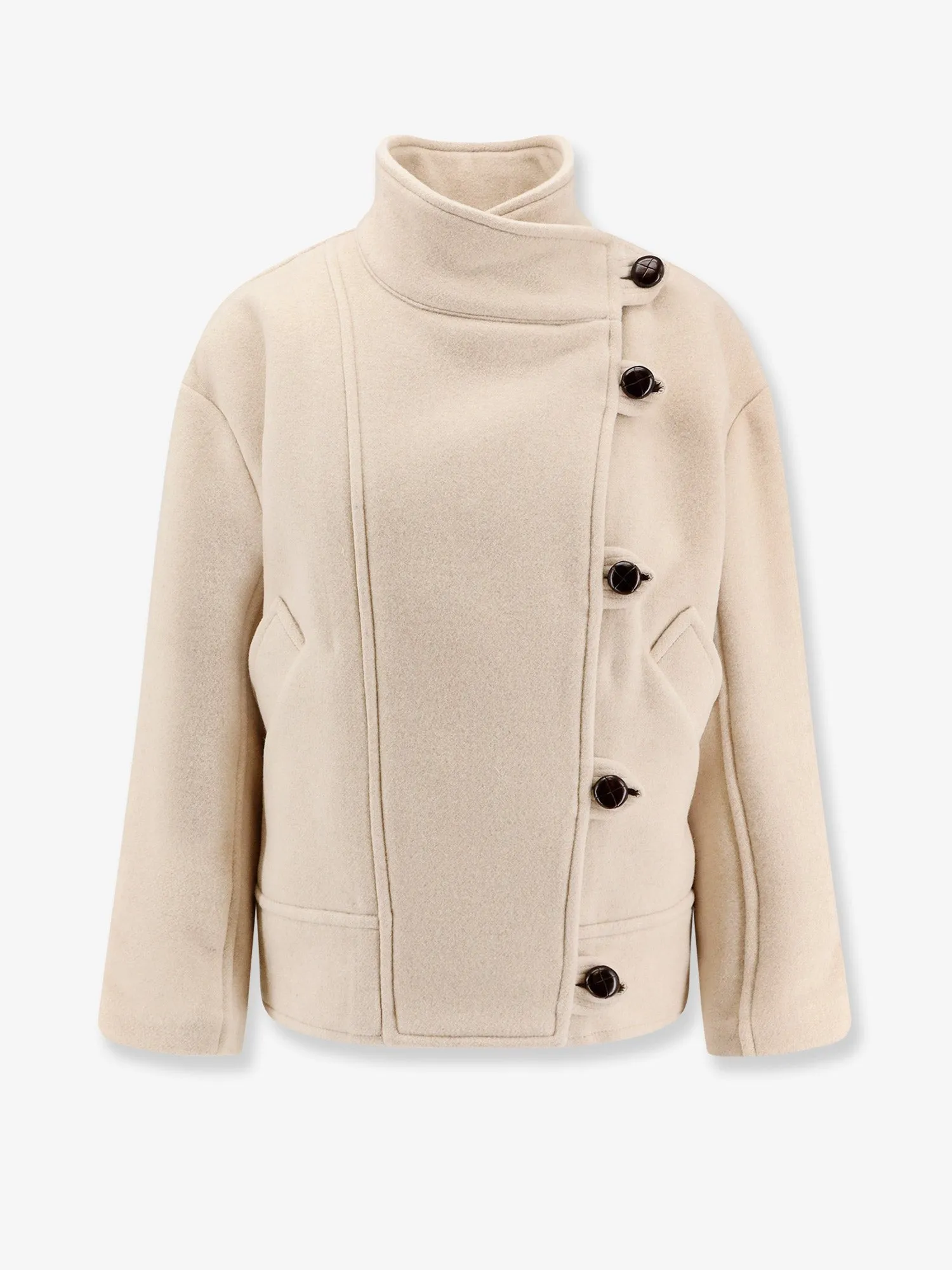 MARANT ETOILE Hanis wool blend jacket sold by Siebentaschen