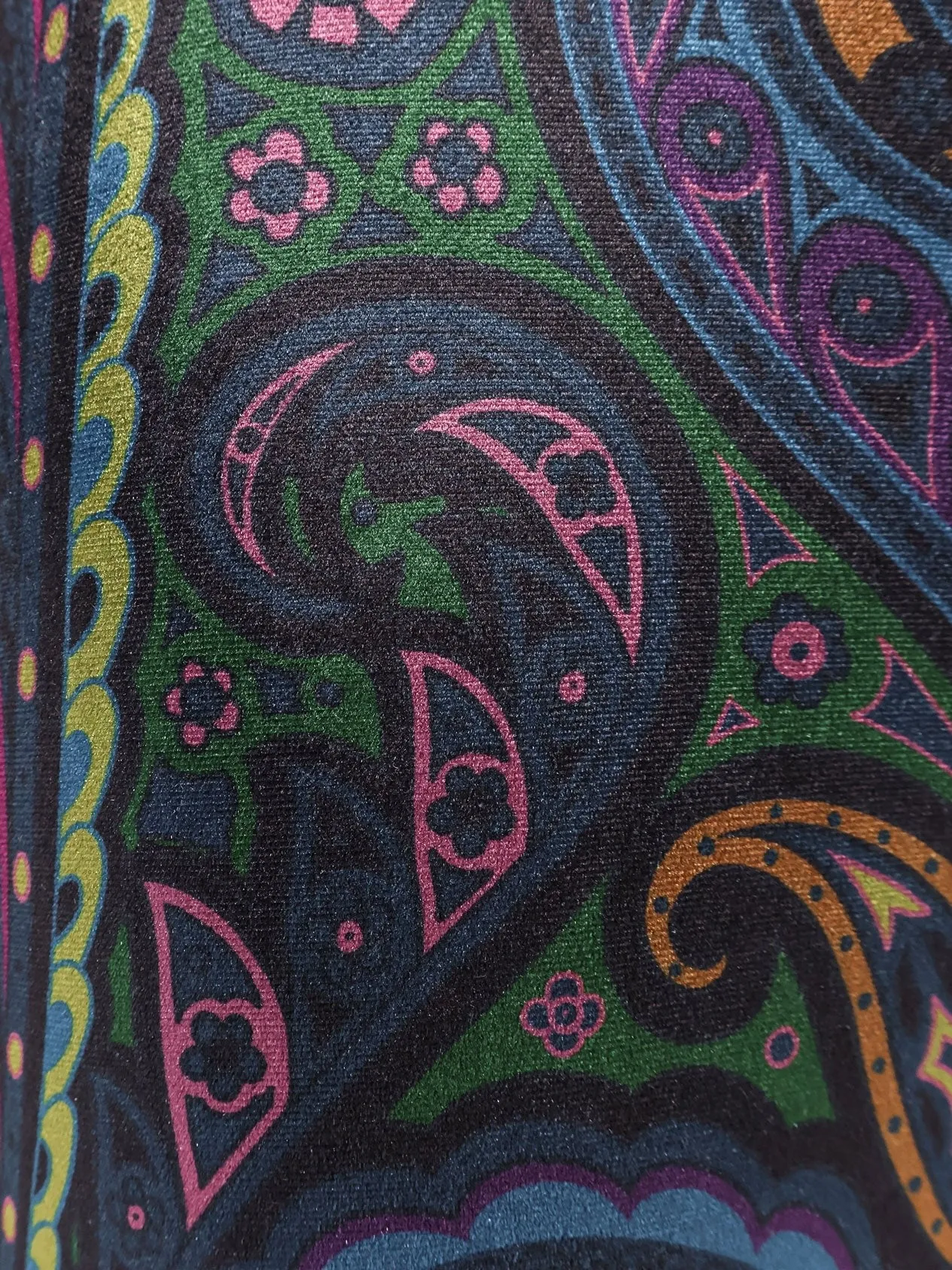 Etro Chenille trousers with multicolor print sold by Siebentaschen product image thumbnail 3