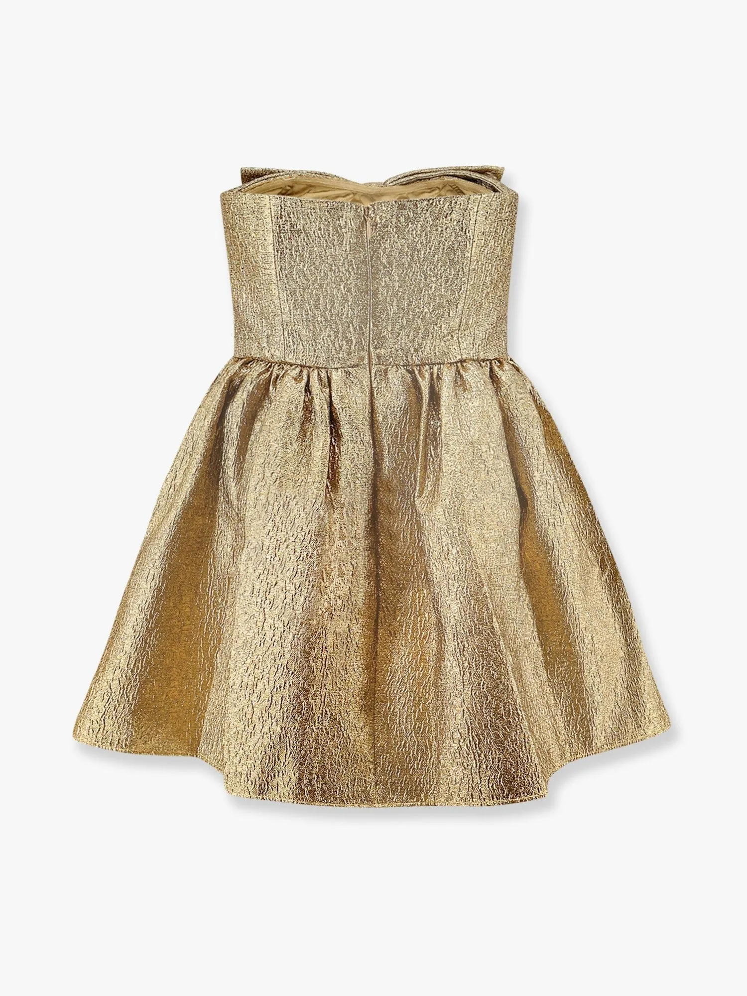 SELF PORTRAIT Metallic fibre fabric mini dress sold by Siebentaschen product image thumbnail 5