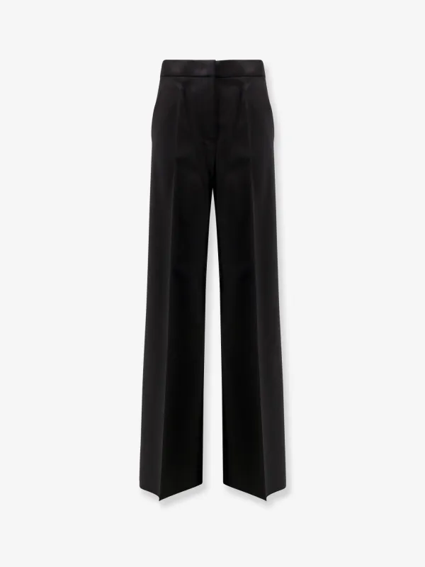 Max Mara Fernet virgin wool trousers sold by Siebentaschen