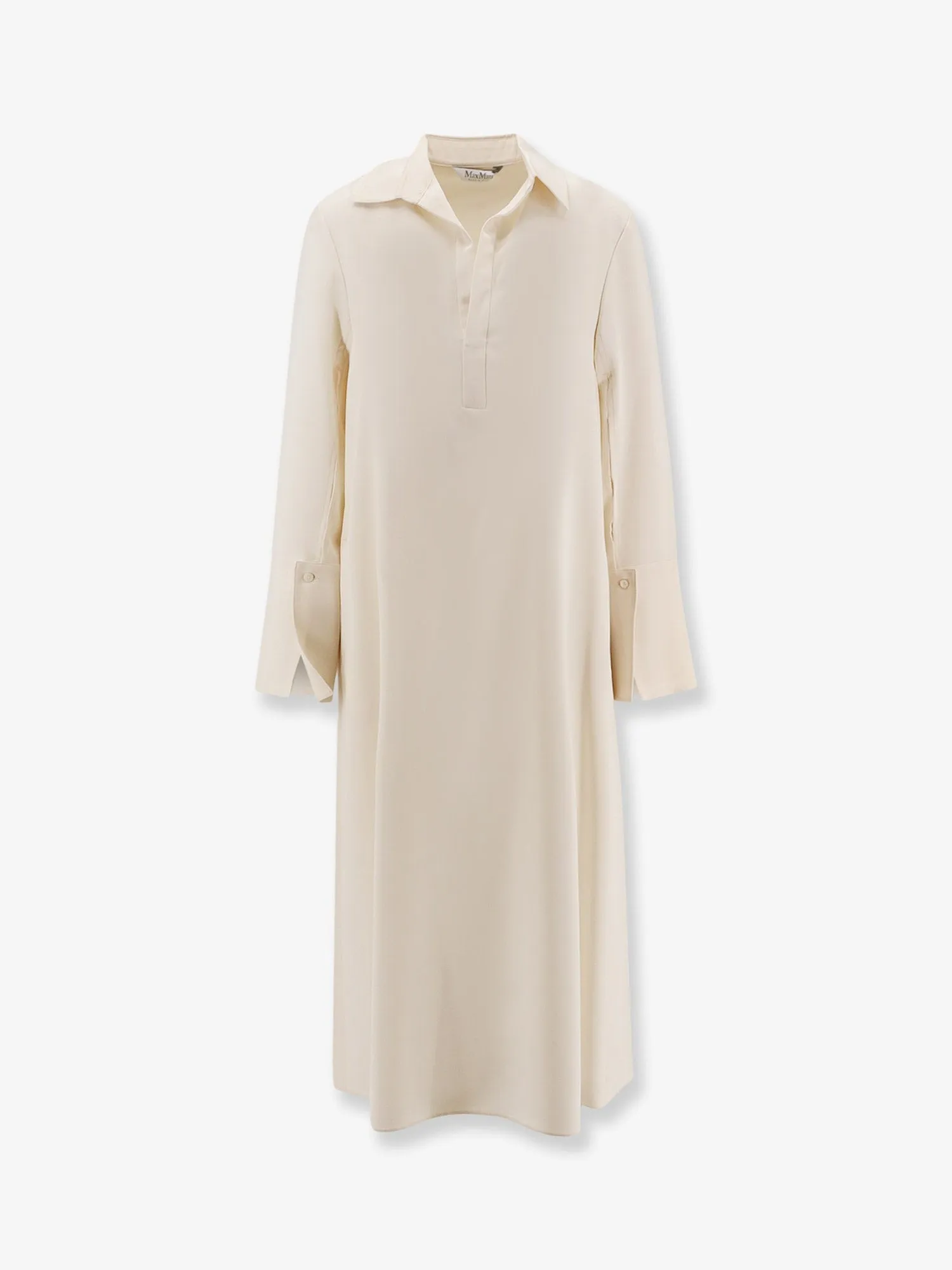 Max Mara Ossola silk midi dress sold by Siebentaschen