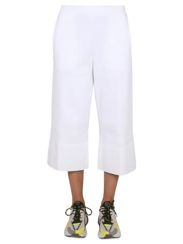stella mccartney PANTALONE CON RICAMO LOGO sold by Siebentaschen