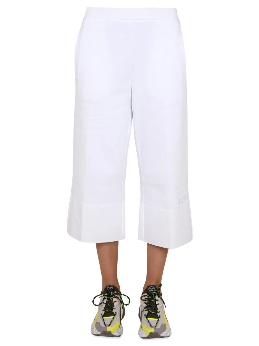 stella mccartney PANTALONE CON RICAMO LOGO sold by Siebentaschen