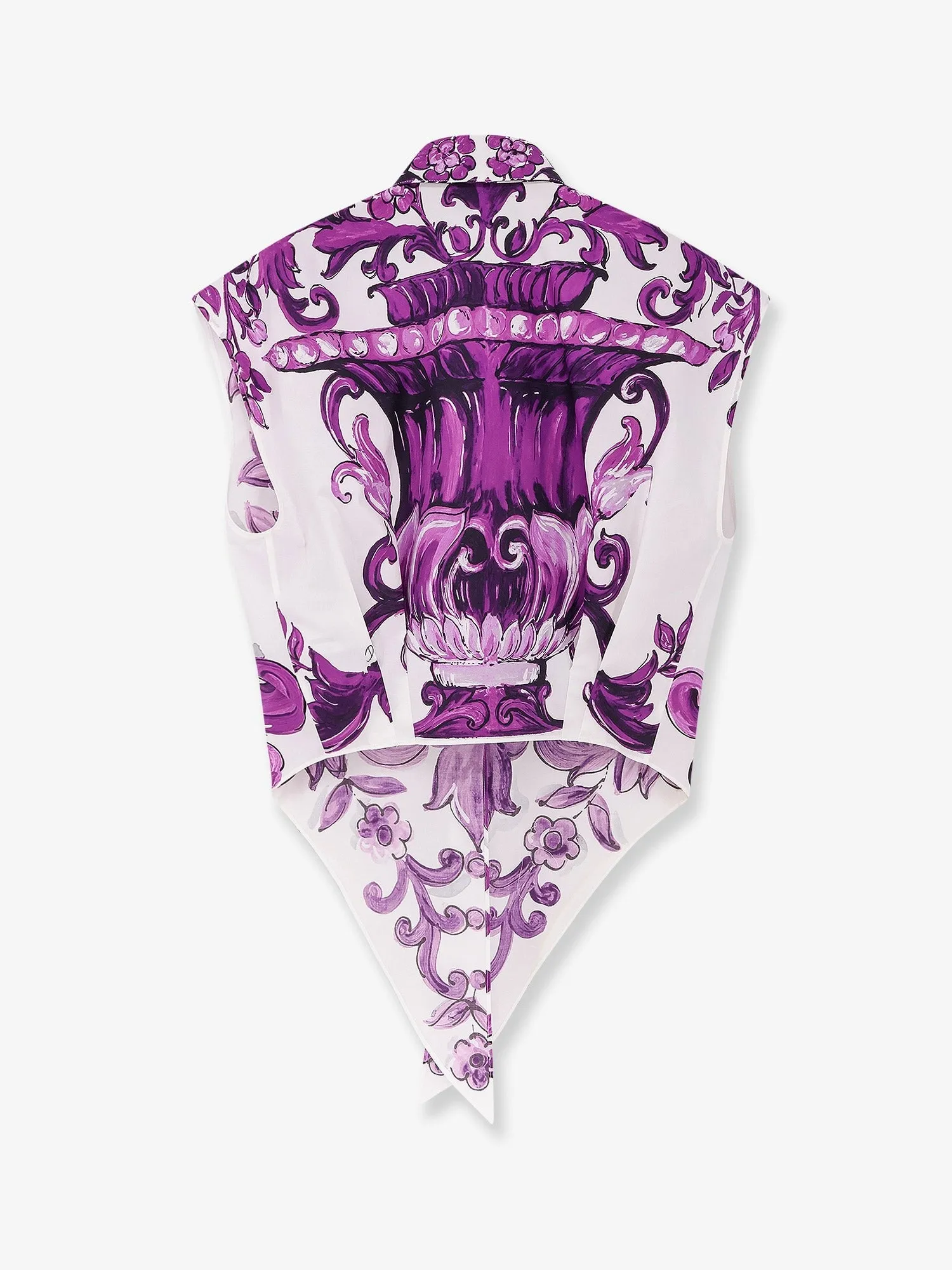 Dolce & Gabbana Cotton shirt with Maiolica print sold by Siebentaschen product image thumbnail 2