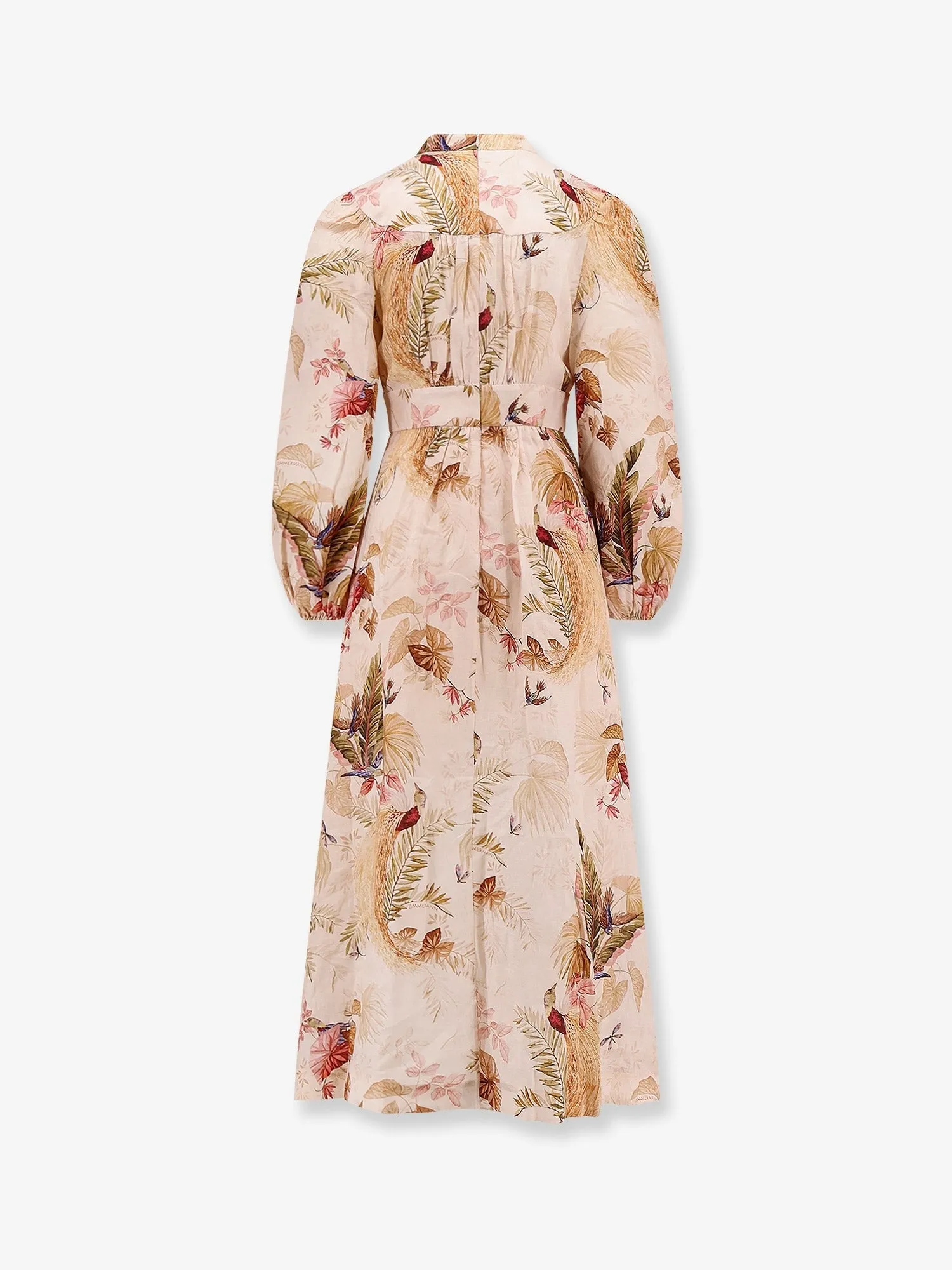 ZIMMERMANN Ascension Plunge linen Midi Dress sold by Siebentaschen product image thumbnail 2