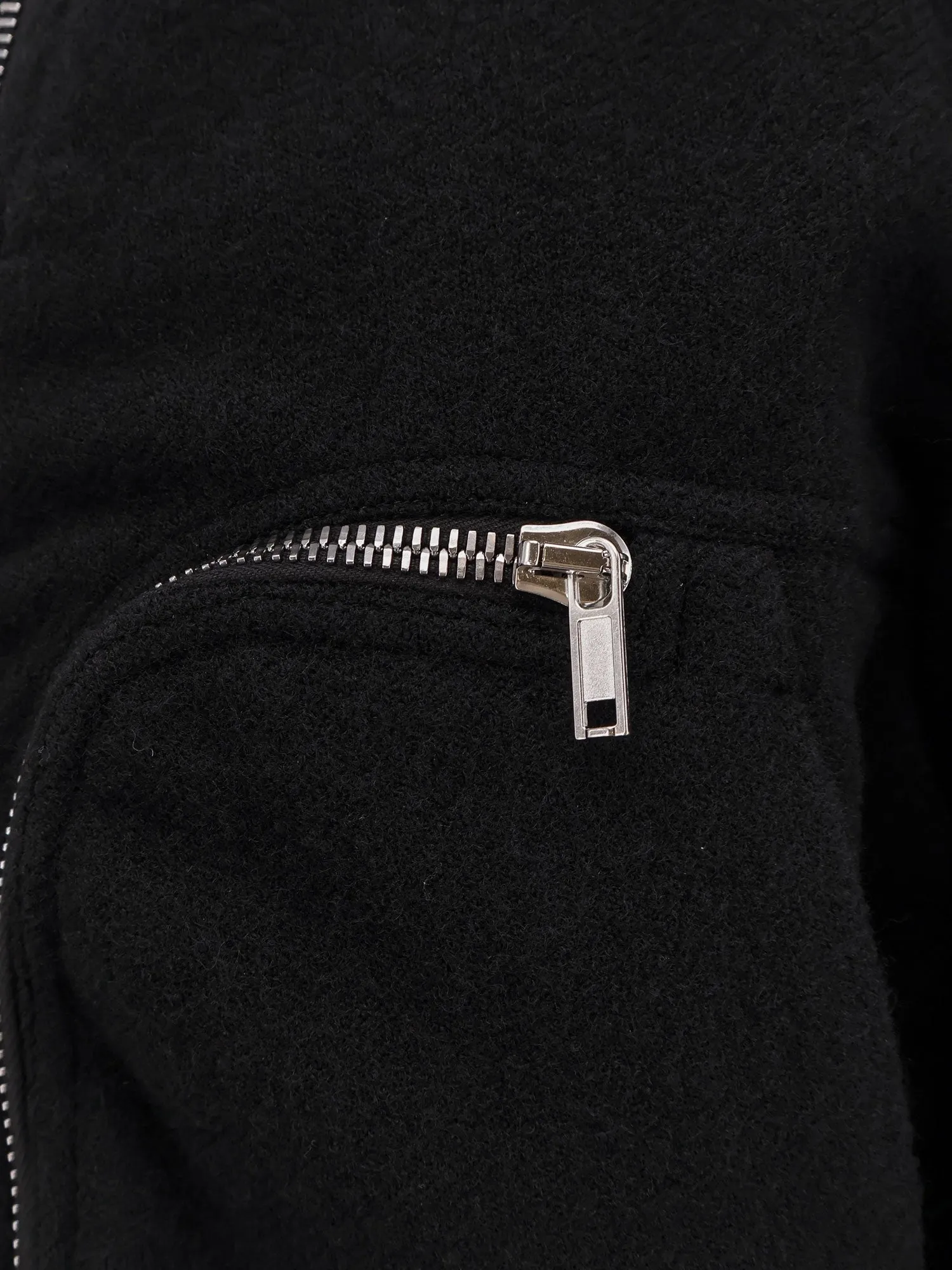 RICK OWENS Bauhaus Flight virgin wool bomber sold by Siebentaschen product image thumbnail 3