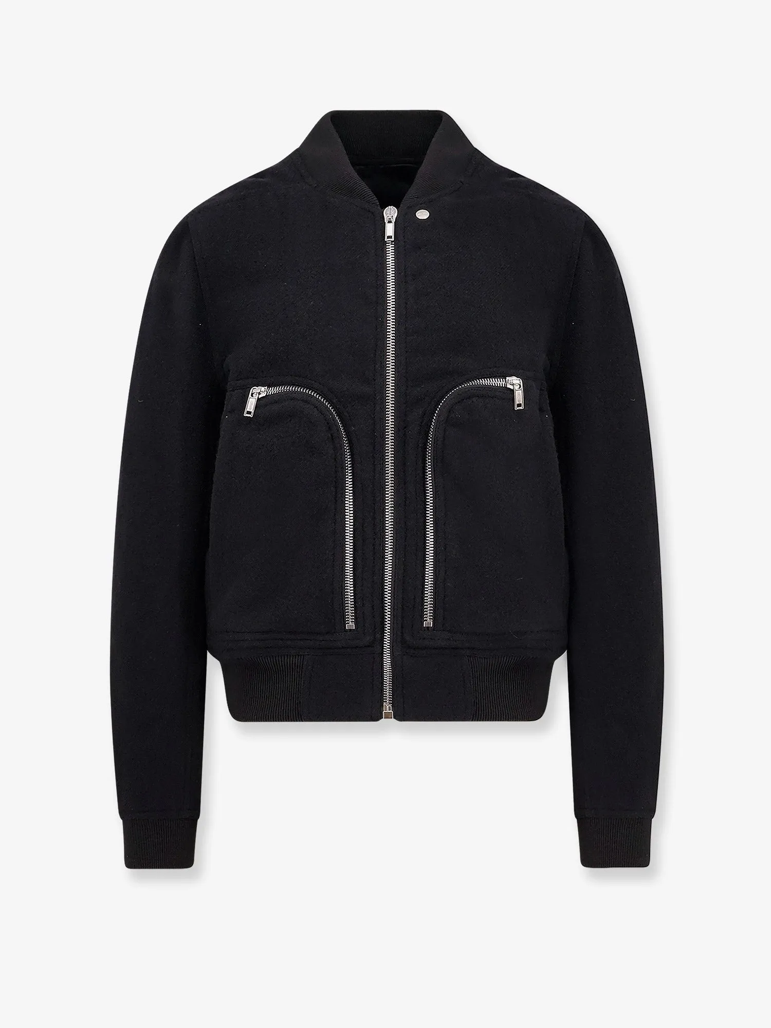 RICK OWENS Bauhaus Flight virgin wool bomber sold by Siebentaschen