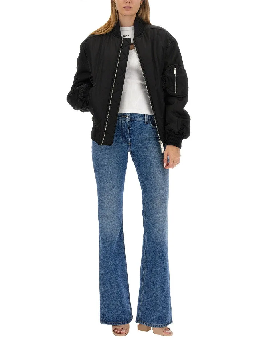 Off-white NYLON BOMBER JACKET sold by Siebentaschen product image thumbnail 2