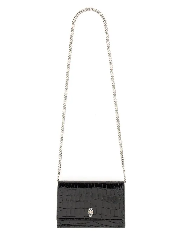 Alexander Mcqueen BORSA MINI SKULL sold by Siebentaschen