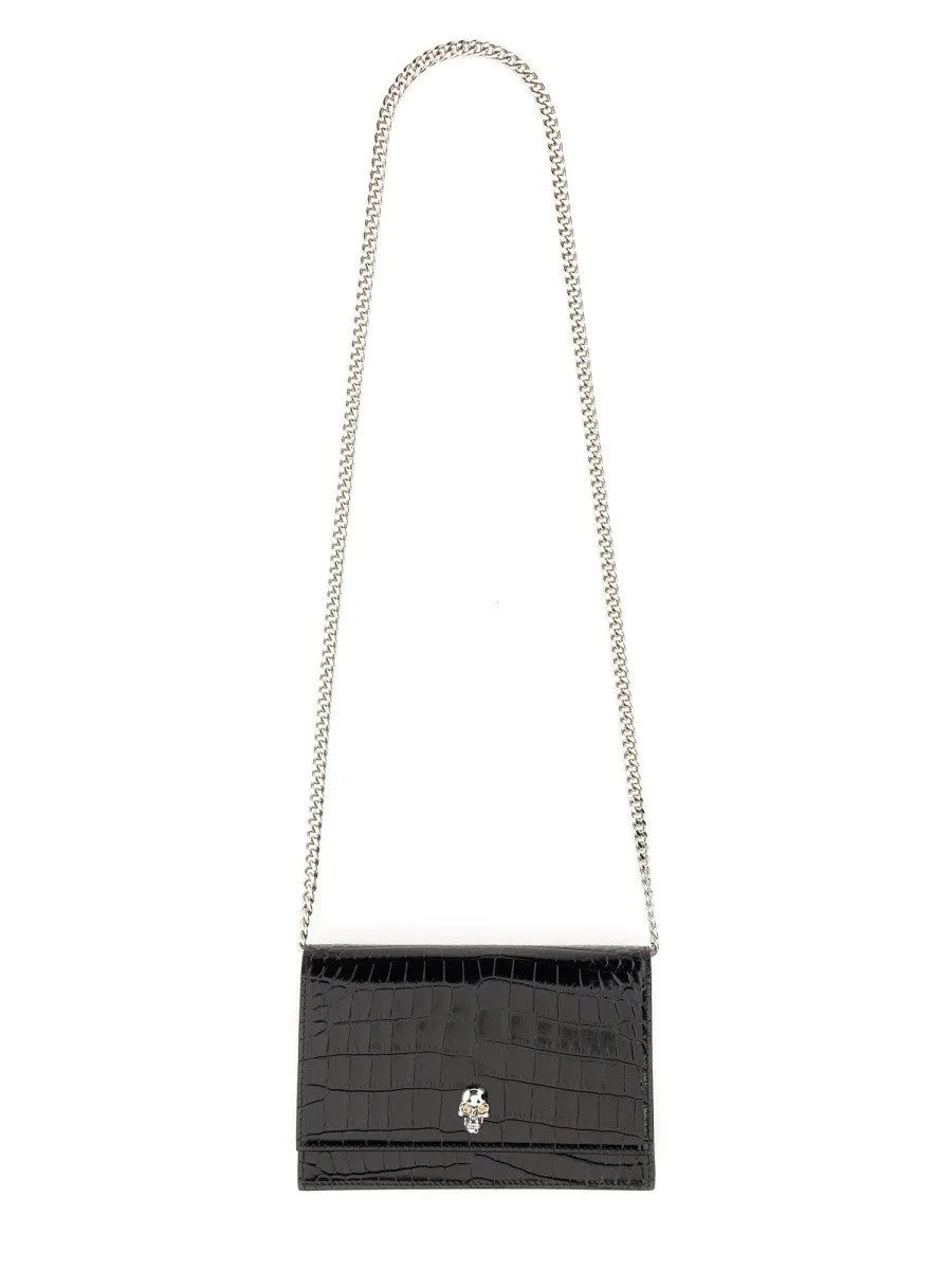 Alexander Mcqueen BORSA MINI SKULL sold by Siebentaschen