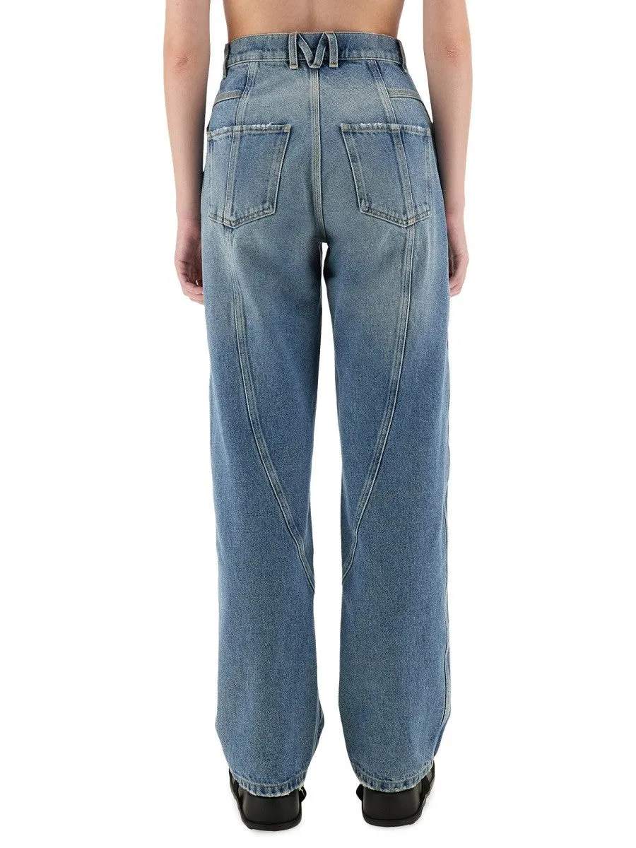 Moschino "WIDE-LEG" JEANS sold by Siebentaschen