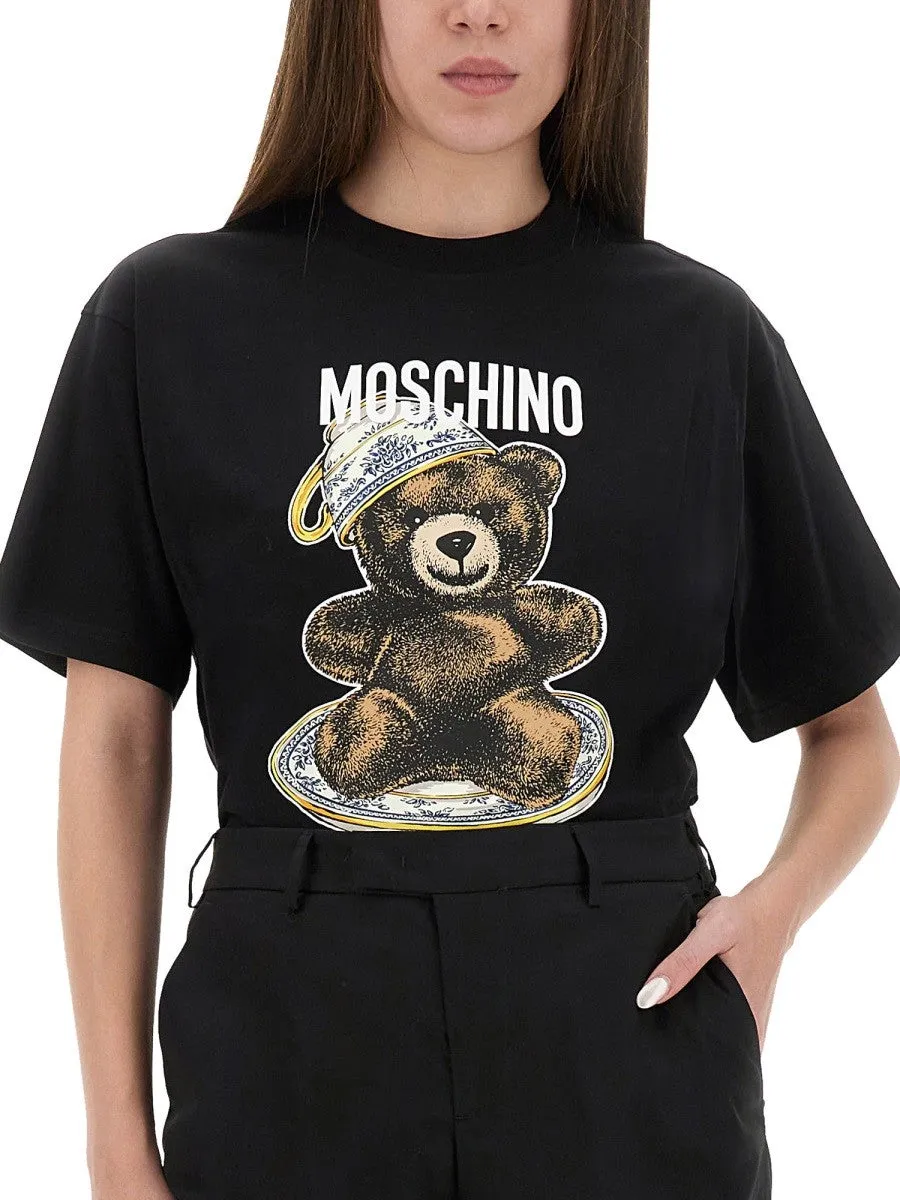 Moschino T-SHIRT WITH "TEDDY" PRINT sold by Siebentaschen product image thumbnail 2