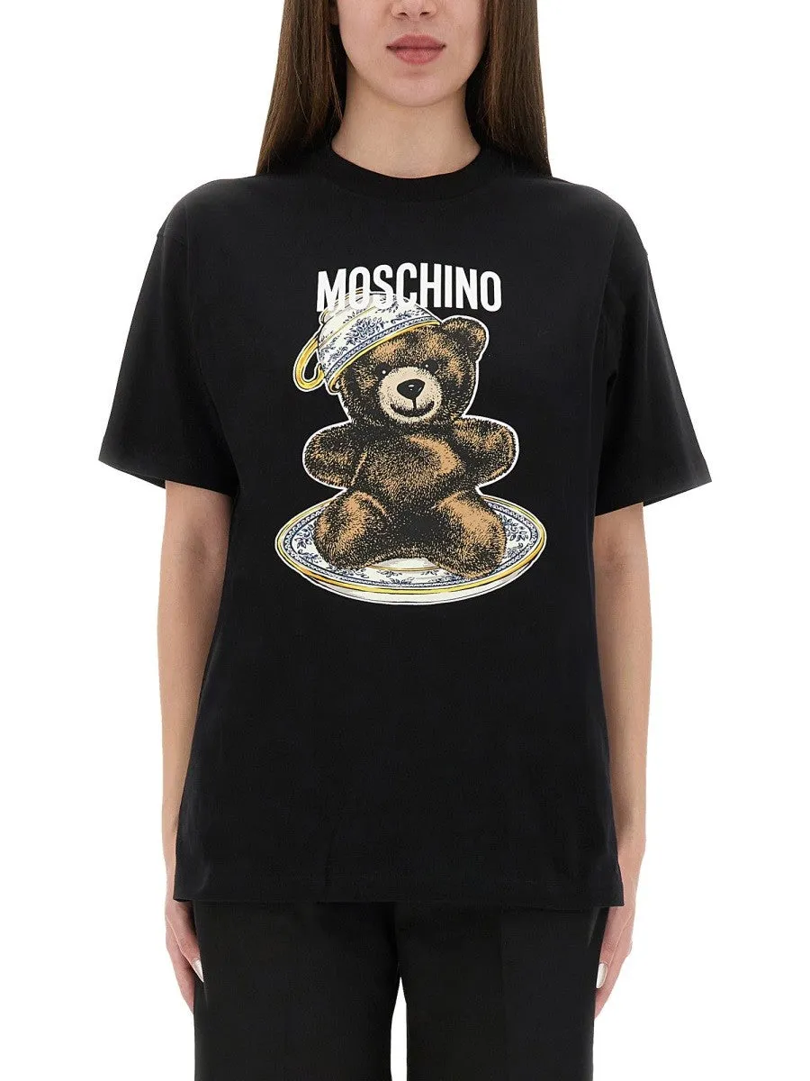 Moschino T-SHIRT WITH "TEDDY" PRINT sold by Siebentaschen product image thumbnail 3