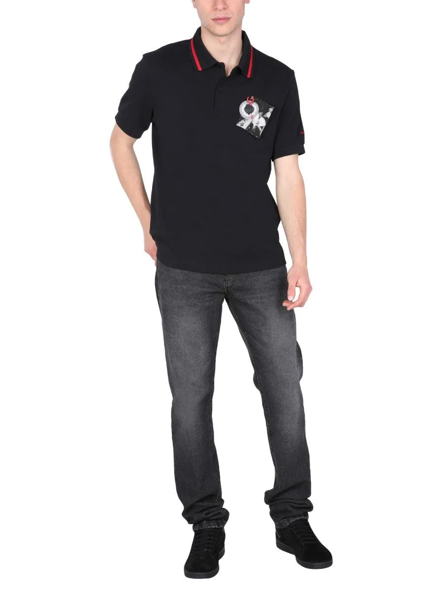 FRED PERRY X RAF SIMONS REGULAR FIT POLO sold by Siebentaschen product image thumbnail 2