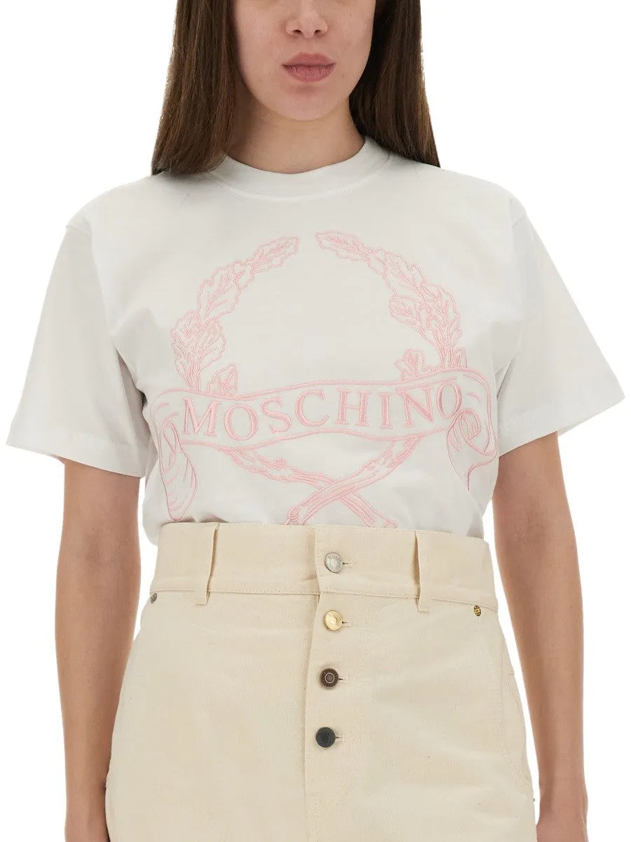 Moschino T-SHIRT WITH EMBROIDERY sold by Siebentaschen product image thumbnail 2