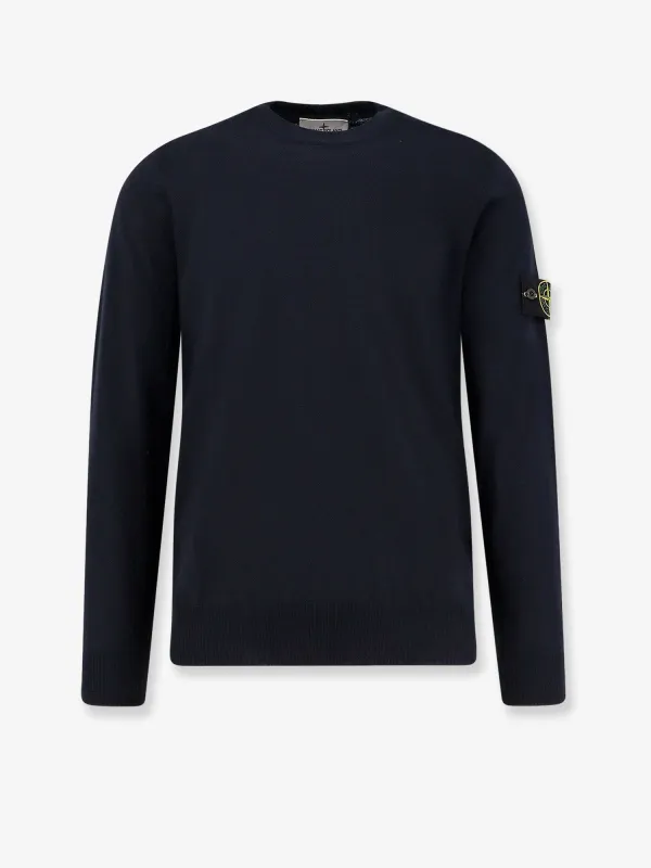 Stone Island Certified virgin wool sweater sold by Siebentaschen