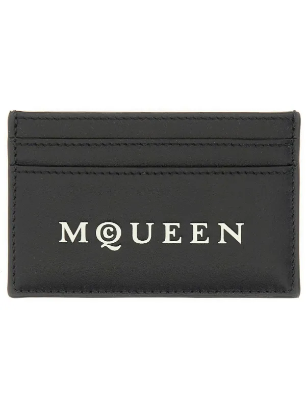 Alexander Mcqueen CARD HOLDER WITH LOGO sold by Siebentaschen