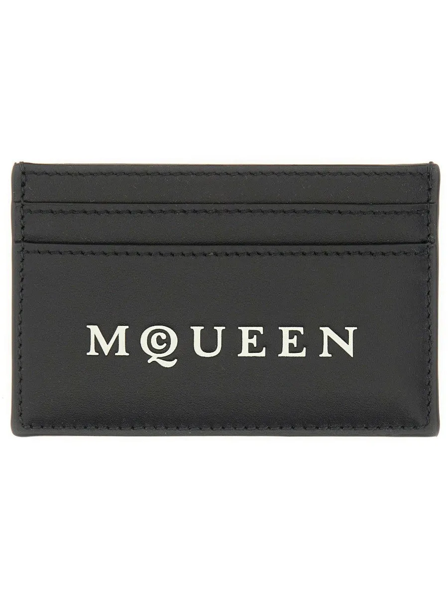 Alexander Mcqueen CARD HOLDER WITH LOGO sold by Siebentaschen