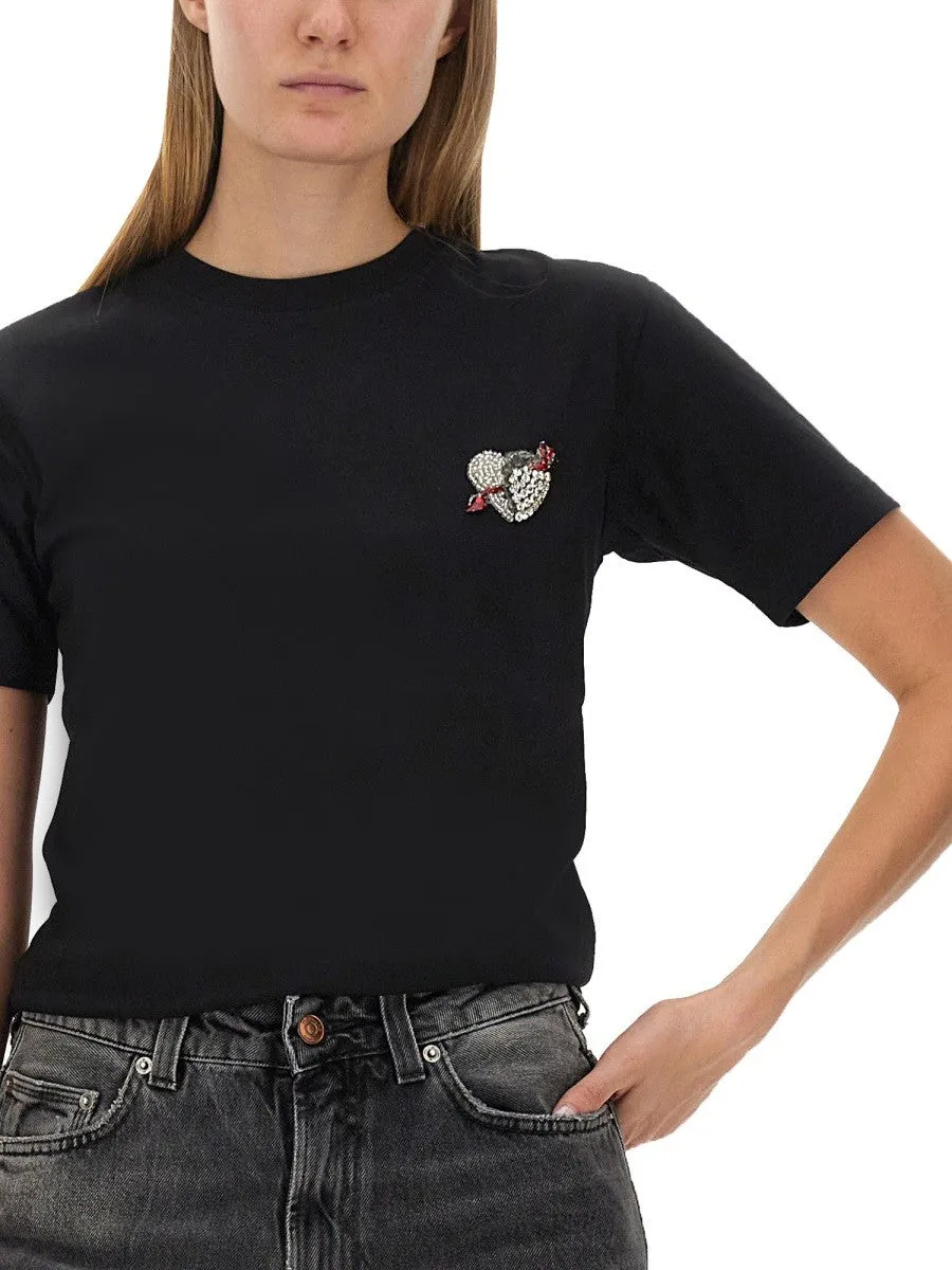 msgm T-SHIRT WITH LOGO sold by Siebentaschen product image thumbnail 4