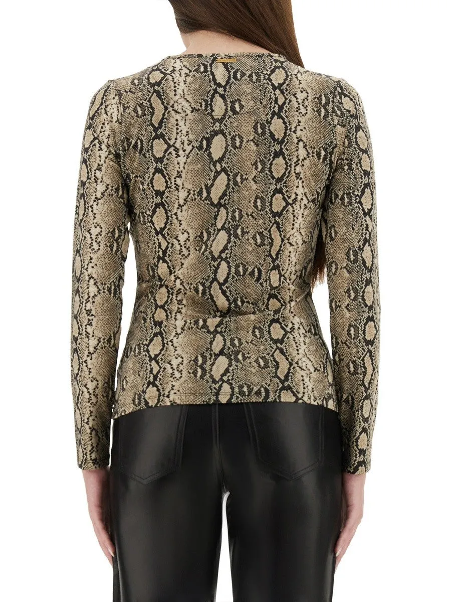MICHAEL BY MICHAEL KORS TOP ANIMALIER sold by Siebentaschen