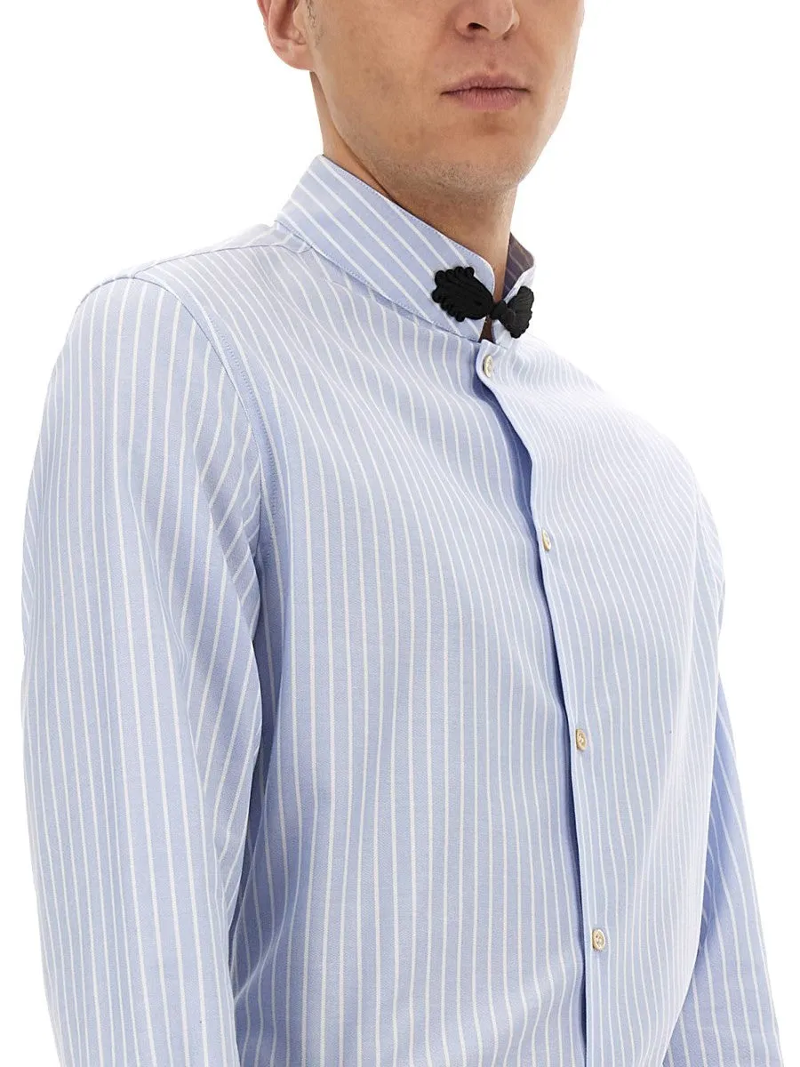 Valentino COTTON OXFORD SHIRT WITH TOGGLE sold by Siebentaschen product image thumbnail 4