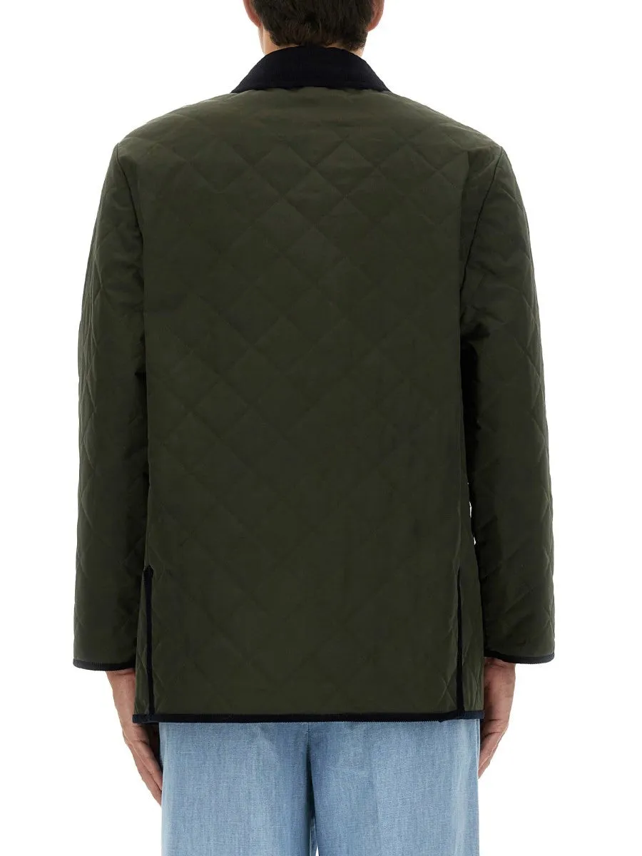 Valentino QUILTED SHIRT JACKET WITH "VLOGO" PATCH sold by Siebentaschen product image thumbnail 3