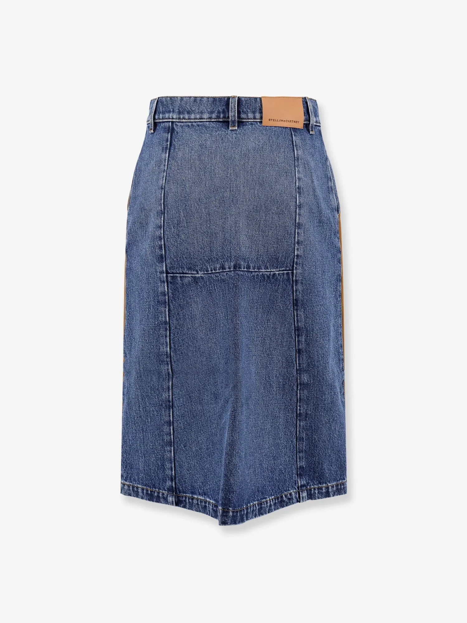 stella mccartney Denim skirt with suede inserts sold by Siebentaschen product image thumbnail 2