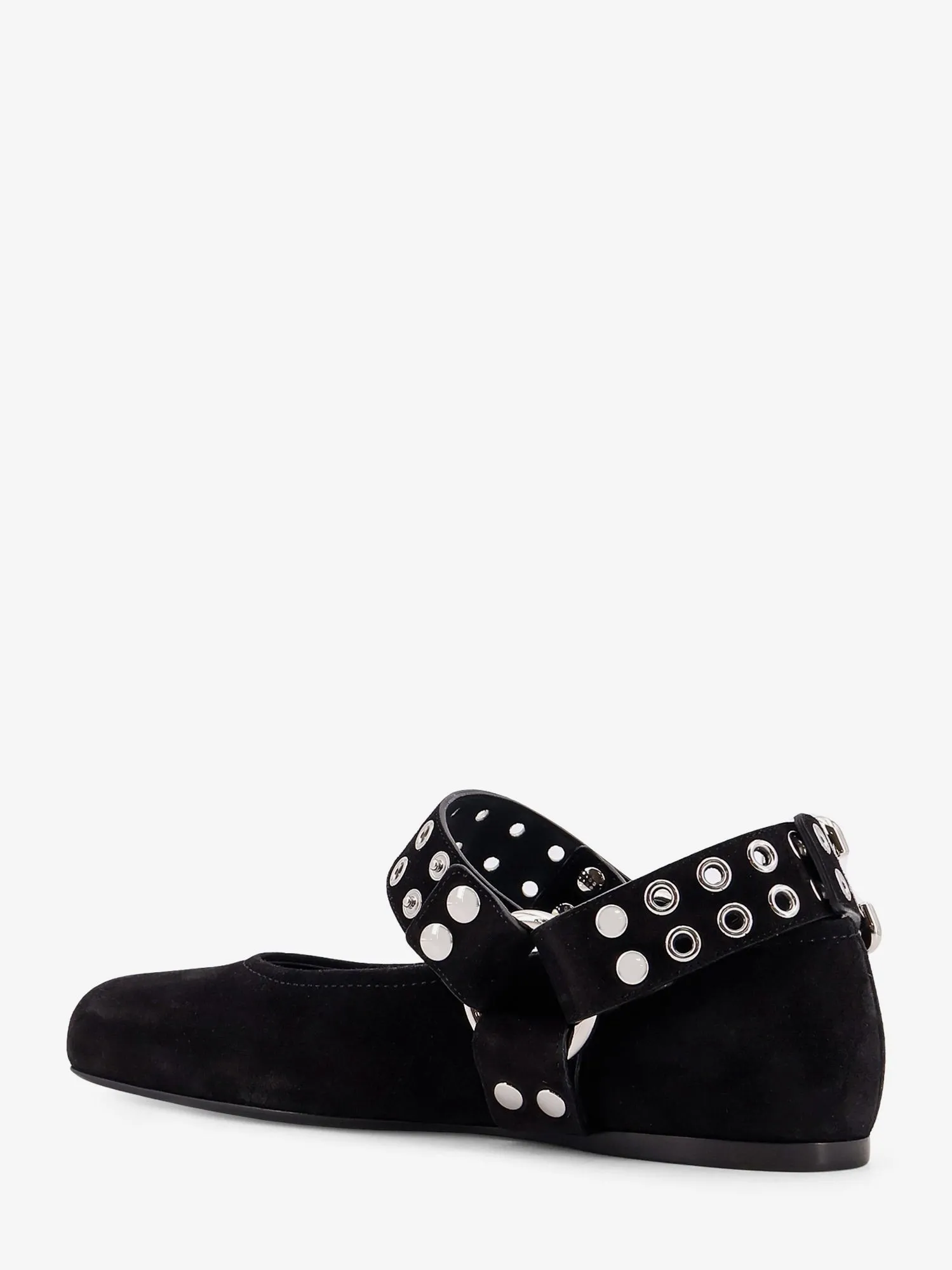 ALAIA Suede Biker Flat Ballerinas sold by Siebentaschen product image thumbnail 4