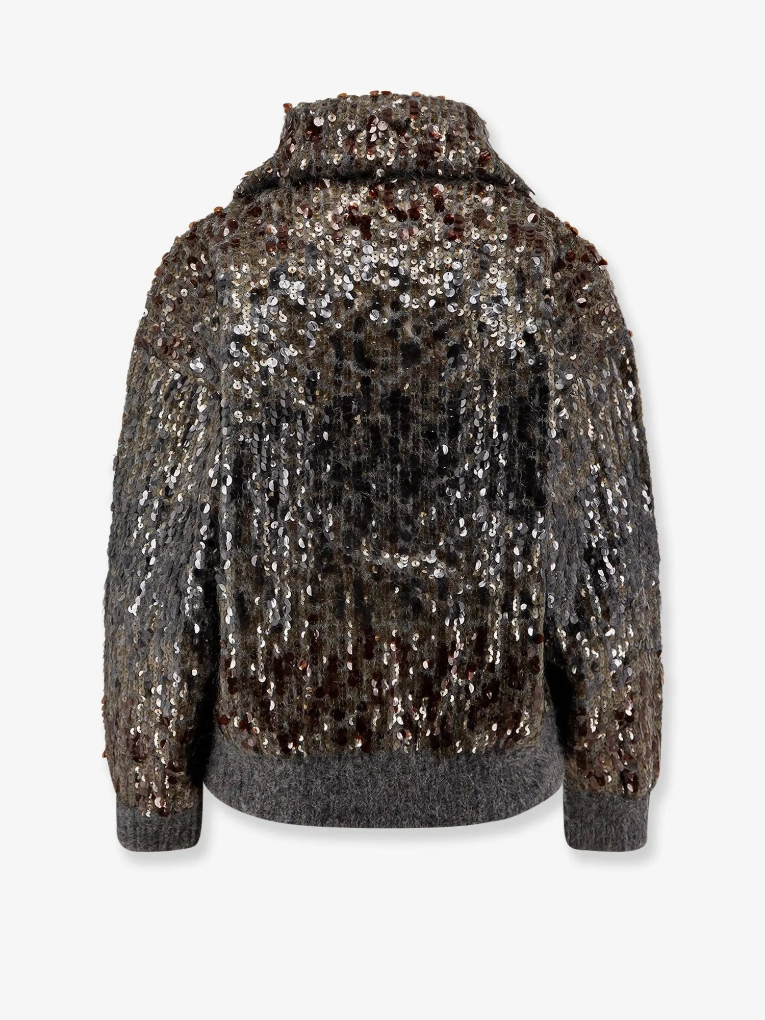 Brunello Cucinelli Mohair cardigan with all-over sequins sold by Siebentaschen product image thumbnail 2